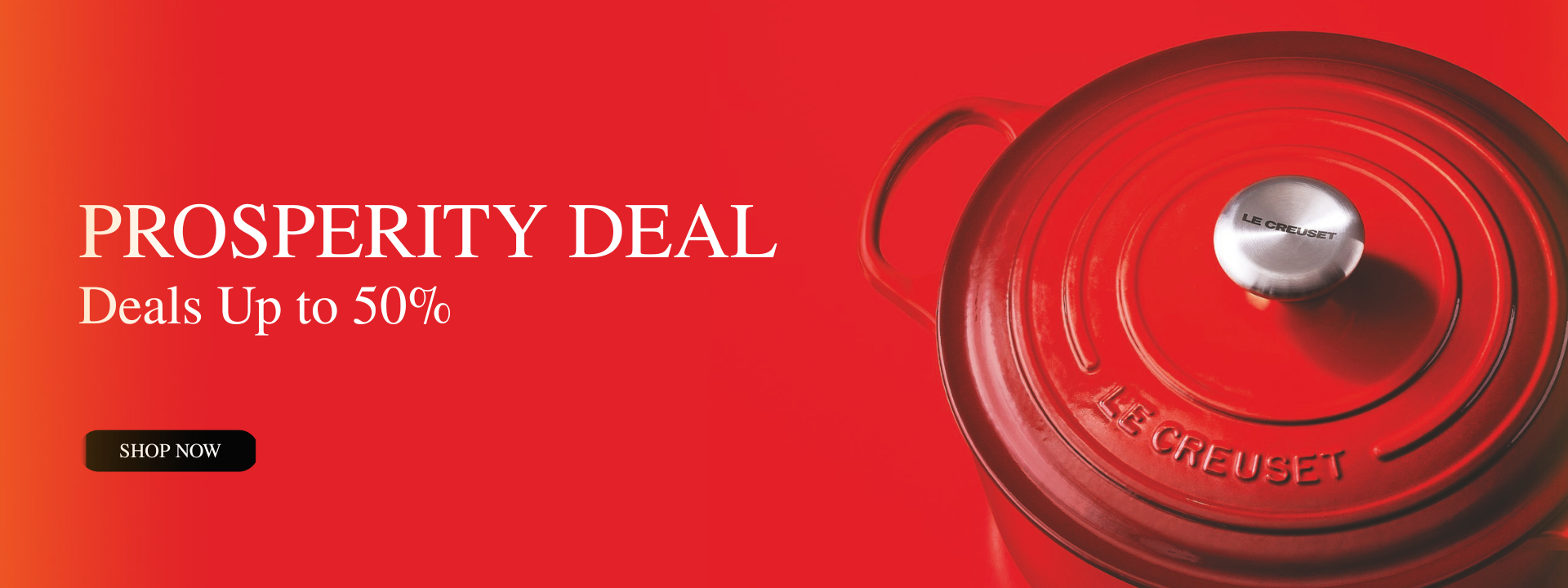 Le Creuset Prosperity Deals Up to 50% Off